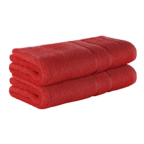 StickandShine 2er SET Premium Frottee Duschtuch 70x140 cm in rot in 500g/m² aus 100% Baumwolle StickandShine 2er SET Premium Frottee Duschtuch 70x140 cm in rot in 500g/m² aus 100% Baumwolle von StickandShine Inh. Christian Müller