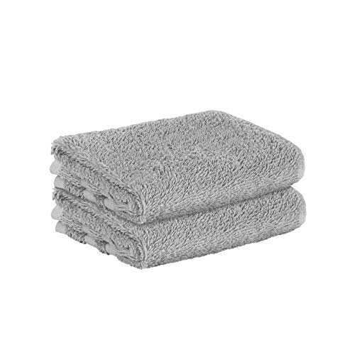 StickandShine 2er SET Premium Frottee Gästehandtuch 30x50 cm in mittelgrau in 500g/m² aus 100% Baumwolle StickandShine 2er SET Premium Frottee Gästehandtuch 30x50 cm in mittelgrau in 500g/m² aus 100% Baumwolle von StickandShine Inh. Christian Müller