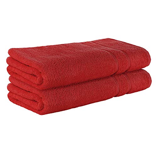 StickandShine 2er SET Premium Frottee Saunatuch 80x200 cm in rot in 500g/m² aus 100% Baumwolle StickandShine 2er SET Premium Frottee Saunatuch 80x200 cm in rot in 500g/m² aus 100% Baumwolle von StickandShine Inh. Christian Müller