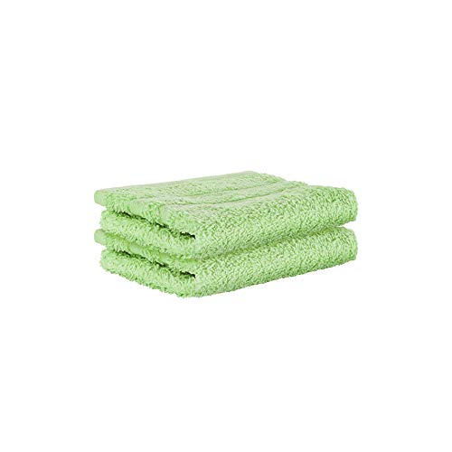 StickandShine 2er SET Premium Frottee Waschhandschuh 15x21 cm in hellgrün in 500g/m² aus 100% Baumwolle StickandShine 2er SET Premium Frottee Waschhandschuh 15x21 cm in hellgrün in 500g/m² aus 100% Baumwolle von StickandShine Inh. Christian Müller