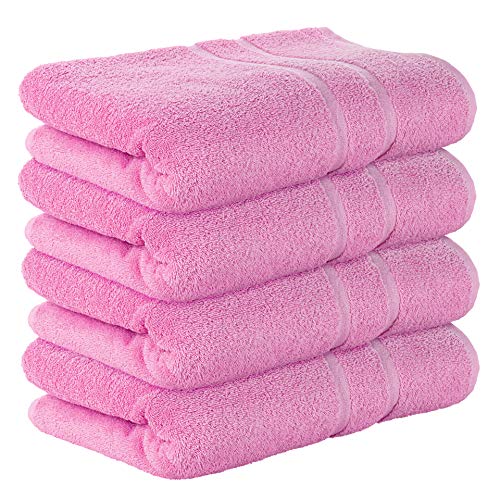 StickandShine 4er Set Premium Frottee Badetuch 100x150 cm in rosa in 500g/m² aus 100% Baumwolle StickandShine 4er Set Premium Frottee Badetuch 100x150 cm in rosa in 500g/m² aus 100% Baumwolle von StickandShine Inh. Christian Müller