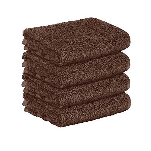 StickandShine 4er SET Premium Frottee Gästehandtuch 30x50 cm in dunkelbraun in 500g/m² aus 100% Baumwolle StickandShine 4er SET Premium Frottee Gästehandtuch 30x50 cm in dunkelbraun in 500g/m² aus 100% Baumwolle von StickandShine Inh. Christian Müller