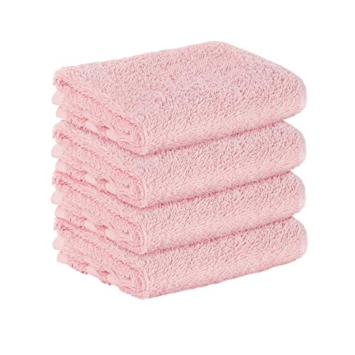 StickandShine 4er SET Premium Frottee Gästehandtuch 30x50 cm in zartrosa in 500g/m² aus 100% Baumwolle StickandShine 4er SET Premium Frottee Gästehandtuch 30x50 cm in zartrosa in 500g/m² aus 100% Baumwolle von StickandShine Inh. Christian Müller