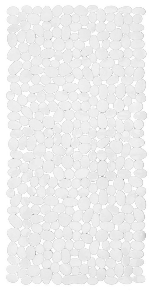 Badematte Badewanneneinlage 70 x 35 cm eckig oder oval mit Saugnoppen Badematte für die Badewanne in verschiedenen Farben Einlage Badewannenmatte Antirutsch StickandShine von StickandShine