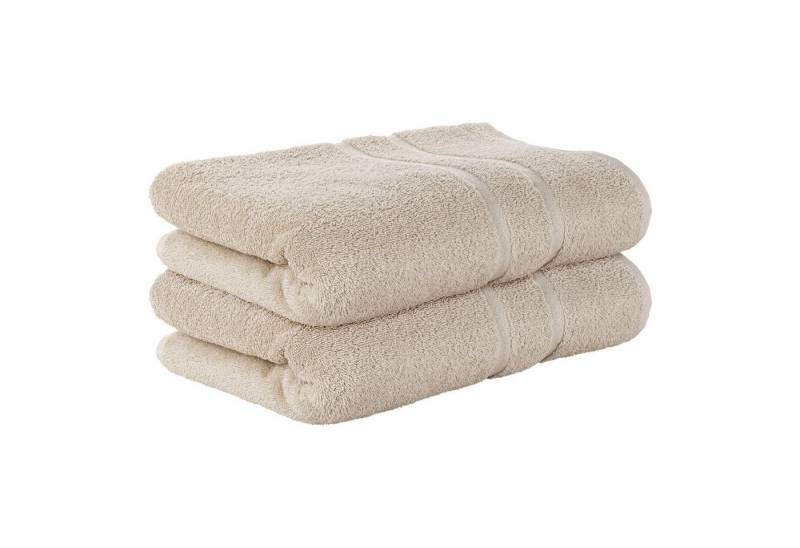 StickandShine Badetuch 2er Set Premium Frottee Badetuch 100x150 cm Baumwolle Frottee, 100% Baumwolle 500GSM Frottee von StickandShine