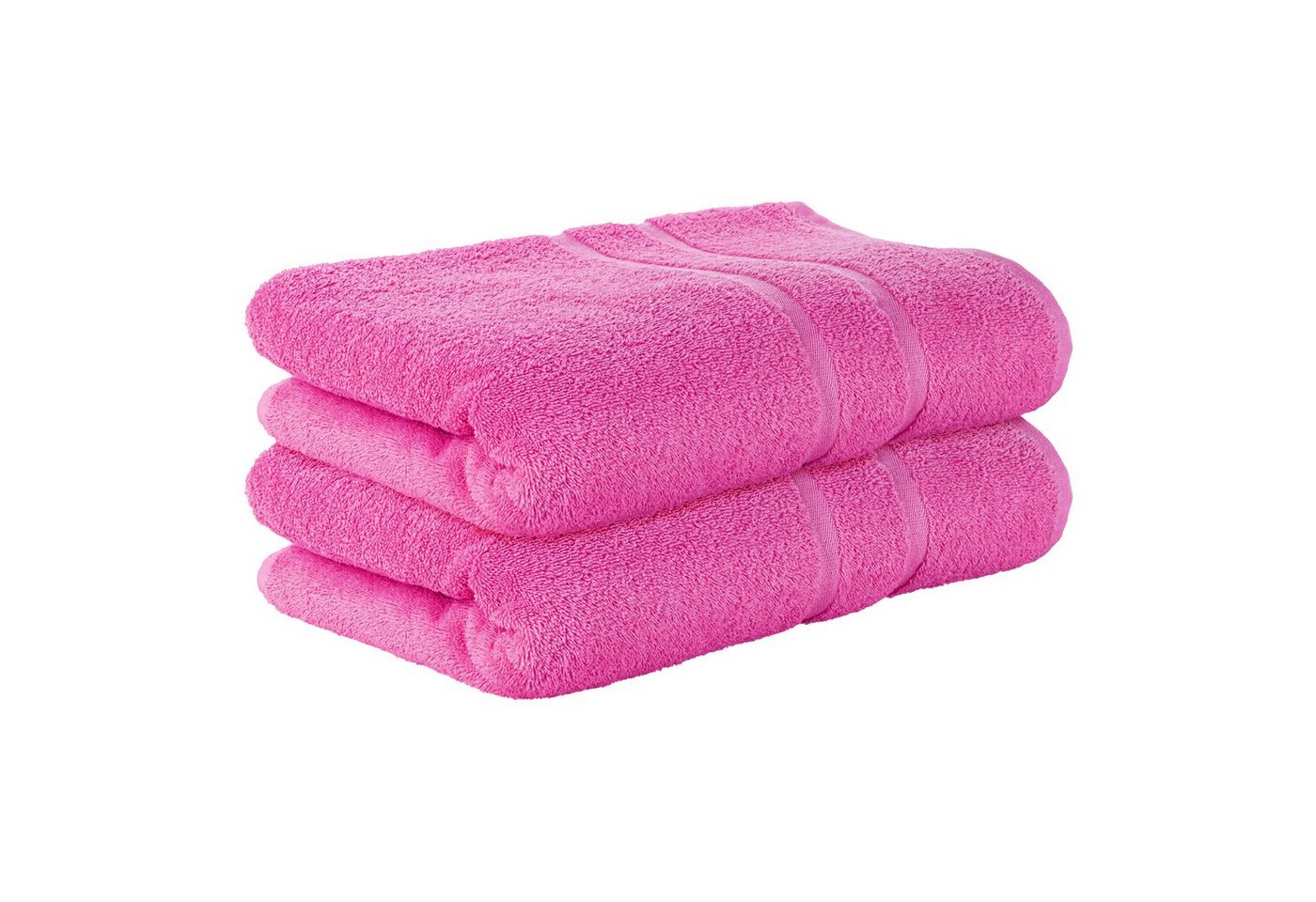 StickandShine Badetuch 2er Set Premium Frottee Badetuch 100x150 cm Baumwolle Frottee, 100% Baumwolle 500GSM Frottee von StickandShine