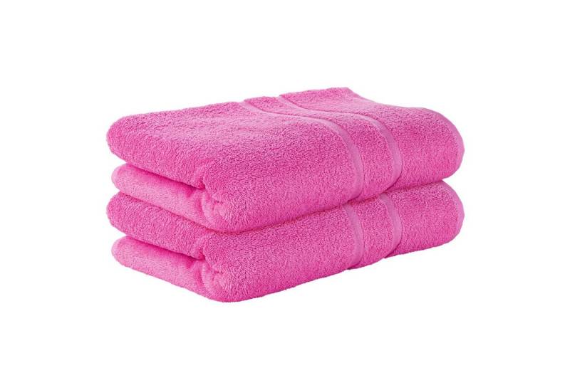 StickandShine Badetuch 2er Set Premium Frottee Badetuch 100x150 cm Baumwolle Frottee, 100% Baumwolle 500GSM Frottee von StickandShine