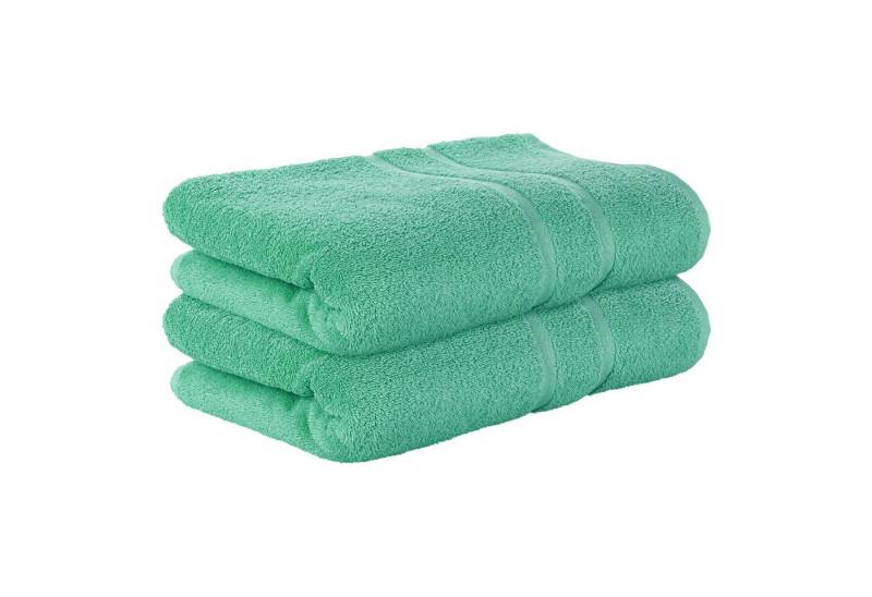 StickandShine Badetuch 2er Set Premium Frottee Badetuch 100x150 cm Baumwolle Frottee, 100% Baumwolle 500GSM Frottee von StickandShine