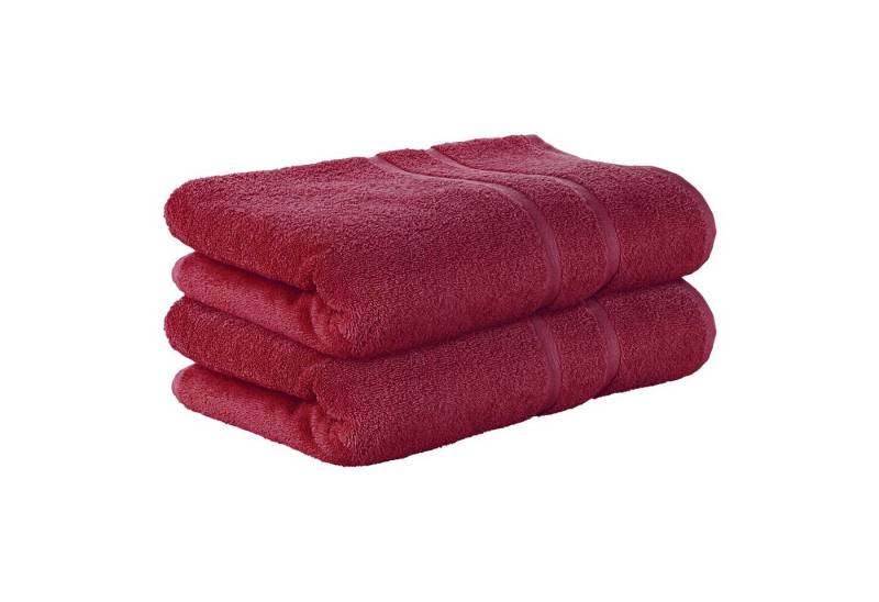 StickandShine Badetuch 2er Set Premium Frottee Badetuch 100x150 cm Baumwolle Frottee, 100% Baumwolle 500GSM Frottee von StickandShine