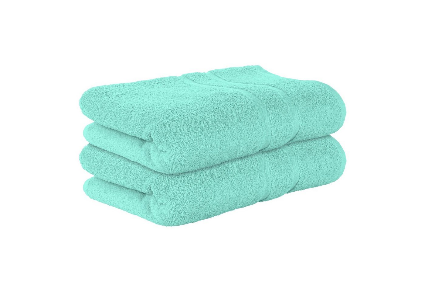 StickandShine Duschtuch 2er Set Premium Frottee Duschtuch 70x140 cm Baumwolle Frottee, 100% Baumwolle 500GSM Frottee von StickandShine
