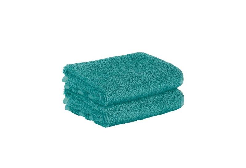 StickandShine Gästehandtücher 2er Set Premium Frottee Gästehandtücher 30x50 cm 500g 100% Baumwolle, 100% Baumwolle 500GSM Frottee von StickandShine