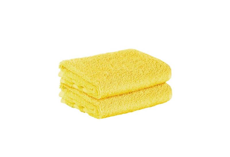 StickandShine Gästehandtücher 2er Set Premium Frottee Gästehandtücher 30x50 cm 500g 100% Baumwolle, 100% Baumwolle 500GSM Frottee von StickandShine