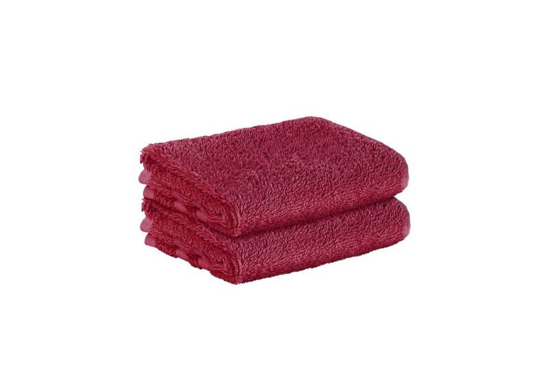 StickandShine Gästehandtücher 2er Set Premium Frottee Gästehandtücher 30x50 cm 500g 100% Baumwolle, 100% Baumwolle 500GSM Frottee von StickandShine