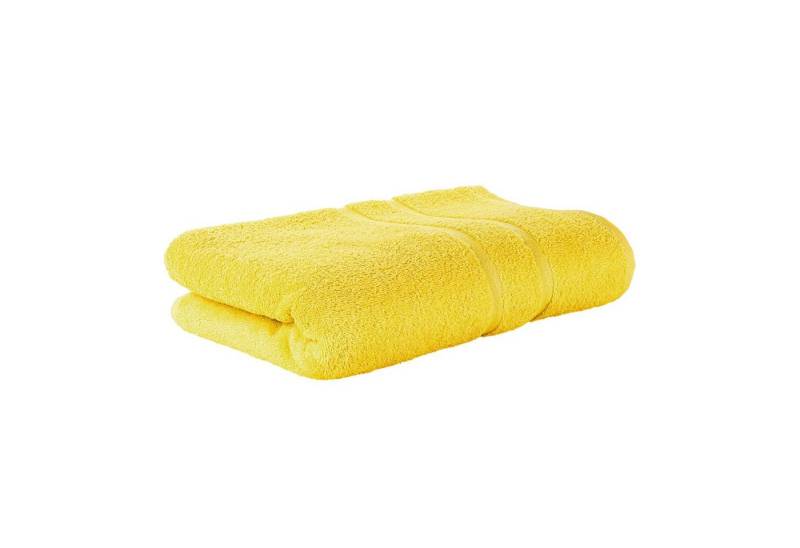 StickandShine Handtuch Handtücher Badetücher Saunatücher Duschtücher Gästehandtücher in Gelb von StickandShine