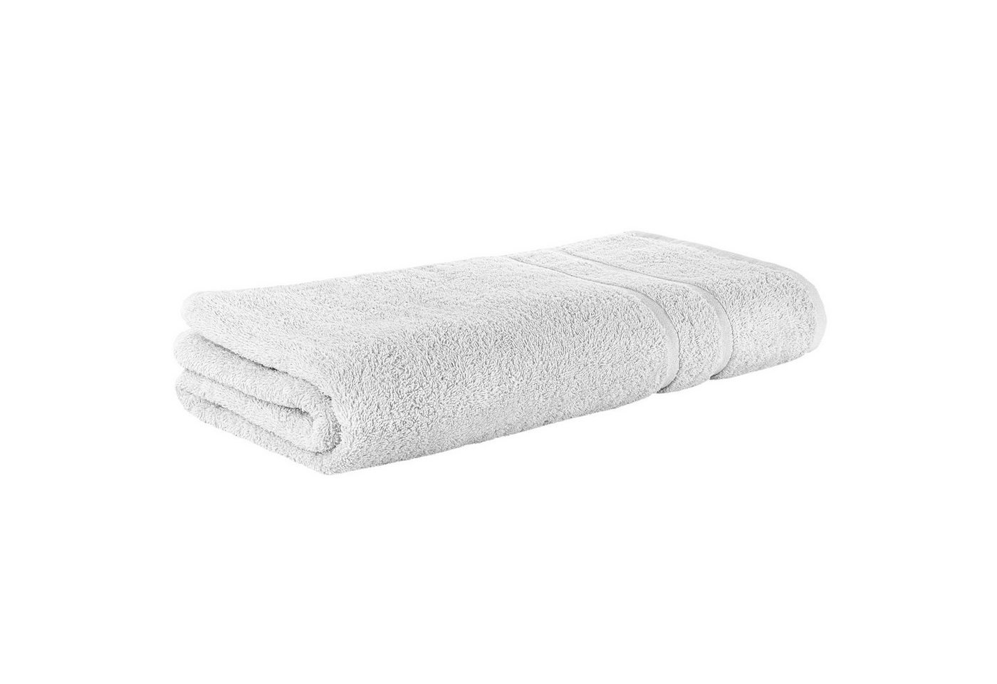 StickandShine Handtuch Handtücher Badetücher Saunatücher Duschtücher Gästehandtücher in Weiß zur Wahl 100% Baumwolle 500 GSM von StickandShine