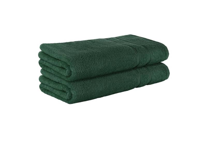 StickandShine Saunatuch 2er Set Premium Frottee Saunatuch 80x200 cm Baumwolle, 100% Baumwolle 500GSM Frottee von StickandShine