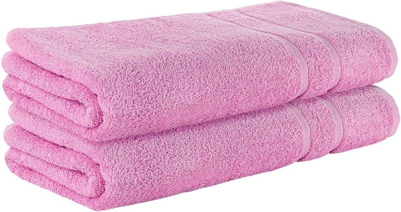 StickandShine Saunatuch 2er Set Premium Frottee Saunatuch 80x200 cm Baumwolle, 100% Baumwolle 500GSM Frottee von StickandShine