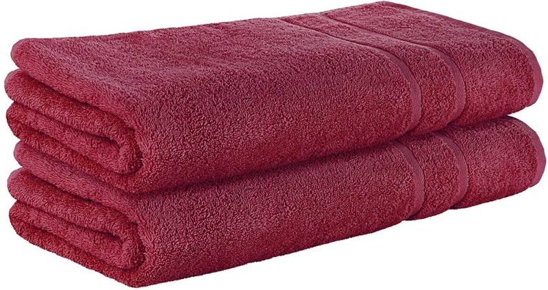 StickandShine Saunatuch 2er Set Premium Frottee Saunatuch 80x200 cm Baumwolle, 100% Baumwolle 500GSM Frottee von StickandShine