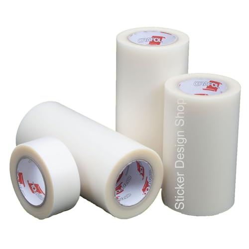 Übertragungsfolie Application Tape Transferfolie Plotter (60cm x 50meter 2,33€/m²) von Tokiso