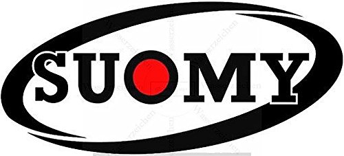 Sticker-Designs 15cm! Aufkleber-Folie Wetterfest Made IN Germany SUOMY Bke214 Jahre haltbar UV&Waschanlagenfest Auto-Vinyl-Sticker Decal ProfiQualitätToilettendeckel e Kleber von Sticker-Designs