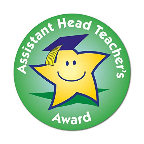 Niedliche Sternaufkleber mit Aufschrift "Assistant Head Teer's Award". Niedliche Sternaufkleber mit Aufschrift "Assistant Head Teer's Award". von Sticker Factory