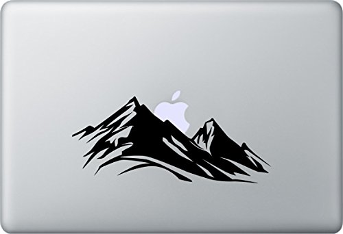 Mountains Aufkleber MacBook Air Pro Sticker Decal Apple (11 Zoll) von Sticker Genie
