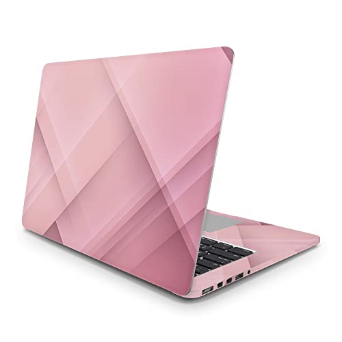 Sticker Master Abstract Light and Shadow Pink Vinyl-Aufkleber Skin Cover 13 14 15 Zoll Notebook-Aufkleber für MacBook Asus Acer Hp Lenovo Huawei Dell Vs Toshiba 12 inch (29x24 cm) von Sticker Master