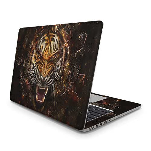 Sticker Master Angry Lion Laptop Vinyl Sticker Skin Cover 13 14 15 Inch Notebook Decal for MacBook Asus Acer Hp Lenovo Huawei Dell Ms Toshiba 14 inch (35x26 cm) von Sticker Master