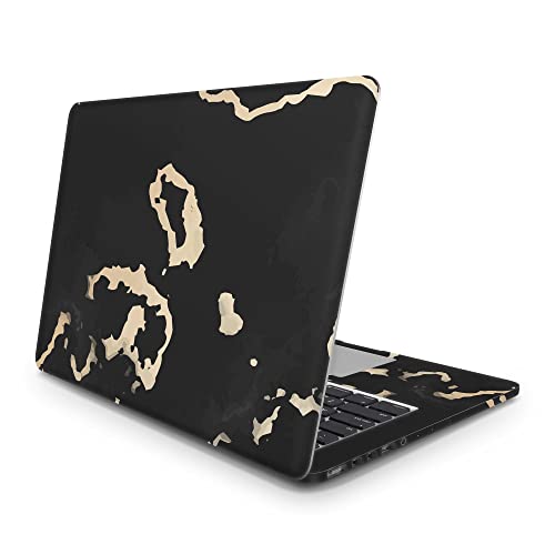 Sticker Master Black Gray Marble Laptop Vinyl Sticker Skin Cover 13 14 15 Inch Notebook Decal for MacBook Asus Acer Hp Lenovo Huawei Dell Ms Toshiba 14 inch (35x26 cm) von Sticker Master