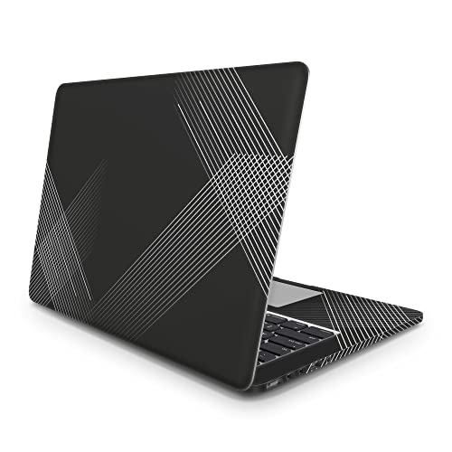Sticker Master Black Shape Vinyl-Aufkleber Skin Cover 13 14 15 Zoll Notebook-Aufkleber für MacBook Asus Acer Hp Lenovo Huawei Dell Vs Toshiba 16 inch (38x27 cm) von Sticker Master