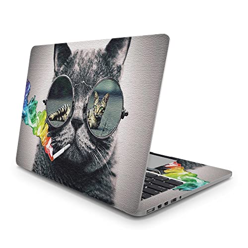 Sticker Master Cat 7 vinyl-Aufkleber Skin Cover 13 14 15 Zoll Notebook-Aufkleber für MacBook Asus Acer Hp Lenovo Huawei Dell Vs Toshiba 27 inch (40.5x27 cm) von Sticker Master
