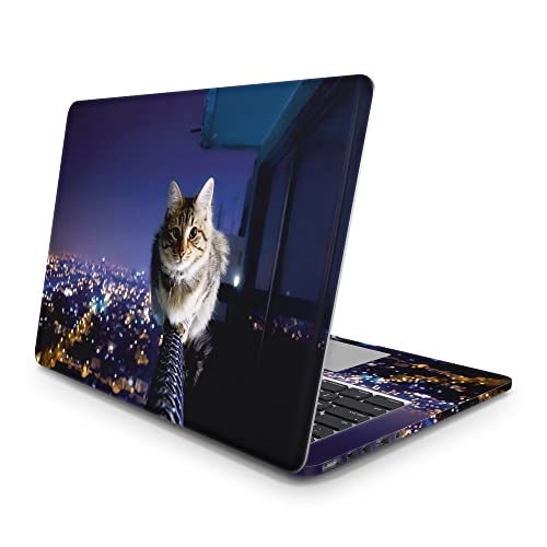 Sticker Master Cat 9 Vinyl-Aufkleber Skin Cover 13 14 15 Zoll Notebook-Aufkleber für MacBook Asus Acer Hp Lenovo Huawei Dell Vs Toshiba 15.6 inch (38x27 cm) von Sticker Master