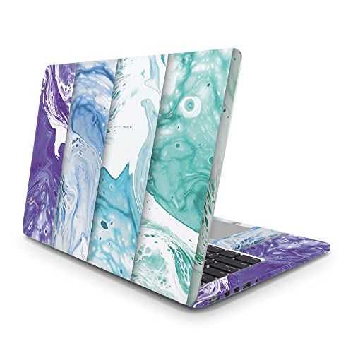 Sticker Master Colorful Marble 1 Vinyl-Aufkleber Skin Cover 13 14 15 Zoll Notebook-Aufkleber für MacBook Asus Acer Hp Lenovo Huawei Dell Vs Toshiba 19 inch (40.5x27 cm) von Sticker Master