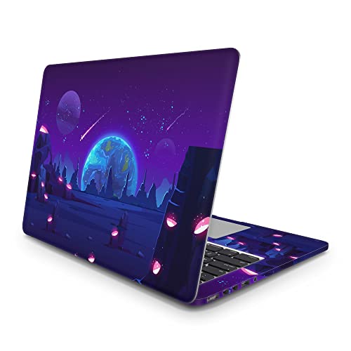 Sticker Master Earth View at Night from Alien Planet Vinyl-Aufkleber Skin Cover 13 14 15 Zoll Notebook-Aufkleber für MacBook Asus Acer Hp Lenovo Huawei Dell Vs Toshiba 19 inch (40.5x27 cm) von Sticker Master