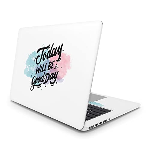 Sticker Master Good Day Laptop Vinyl Sticker Skin Cover 13 14 15 Inch Notebook Decal for MacBook Asus Acer Hp Lenovo Huawei Dell Ms Toshiba 14 inch (35x26 cm) von Sticker Master