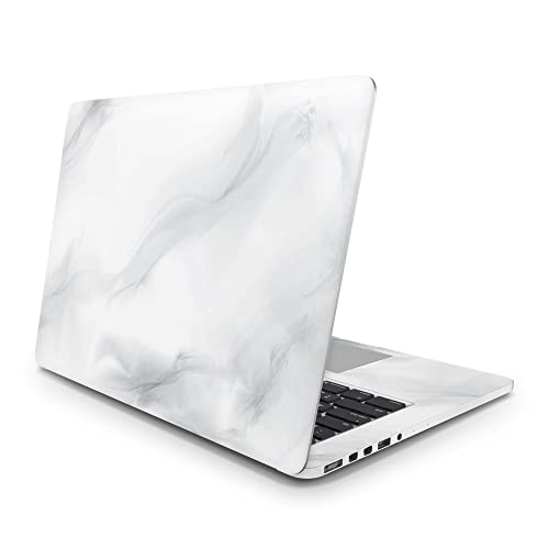 Sticker Master White Gray Marble Vinyl-Aufkleber Skin Cover 13 14 15 Zoll Notebook-Aufkleber für MacBook Asus Acer Hp Lenovo Huawei Dell Vs Toshiba 19 inch (40.5x27 cm) von Sticker Master
