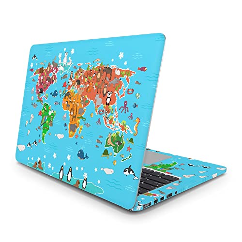 Sticker Master World Of Animals Vinyl-Aufkleber Skin Cover 13 14 15 Zoll Notebook-Aufkleber für MacBook Asus Acer Hp Lenovo Huawei Dell Vs Toshiba 13 inch (34x24 cm) von Sticker Master