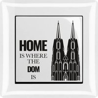 Lichtschalter-sticker | Home Is Where The Dom Köln Aufkleber 5, 4x5, 3cm von StickerAusKoeln