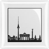 Lichtschalter-sticker | Skyline Berlin Aufkleber 5, 4x5, 3cm von StickerAusKoeln