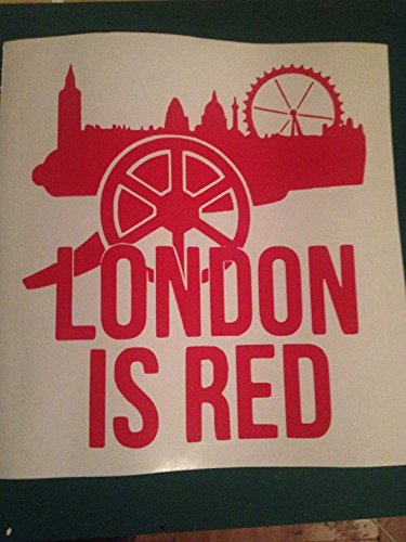 Arsenal London ist rot – Wand/Tür/Laptop – Sticker/Aufkleber von StickerBorough