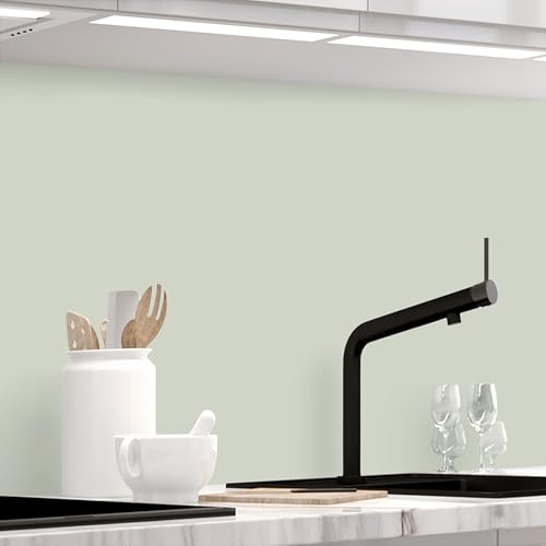 StickerProfis Küchenrückwand selbstklebend Matt-Optik - Salbei GRÜN - 1.8mm, Versteift, alle Untergründe, Hart PET Material, Premium 60 x 220cm StickerProfis Küchenrückwand selbstklebend Matt-Optik - Salbei GRÜN - 1.8mm, Versteift, alle Untergründe, Hart PET Material, Premium 60 x 220cm von StickerProfis