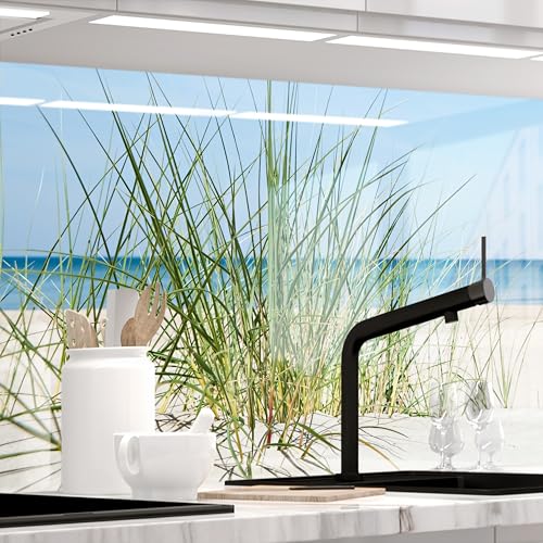 StickerProfis Küchenrückwand selbstklebend in Glasoptik - DÜNENBLICK - 1.8mm, Versteift, alle Untergründe, Hart PET Material, Premium 60 x 280cm StickerProfis Küchenrückwand selbstklebend in Glasoptik - DÜNENBLICK - 1.8mm, Versteift, alle Untergründe, Hart PET Material, Premium 60 x 280cm von StickerProfis