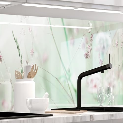 StickerProfis Küchenrückwand selbstklebend in Glasoptik - WILDBLUMENWIESE - 1.8mm, Versteift, alle Untergründe, Hart PET Material, Premium 60 x 340cm StickerProfis Küchenrückwand selbstklebend in Glasoptik - WILDBLUMENWIESE - 1.8mm, Versteift, alle Untergründe, Hart PET Material, Premium 60 x 340cm von StickerProfis