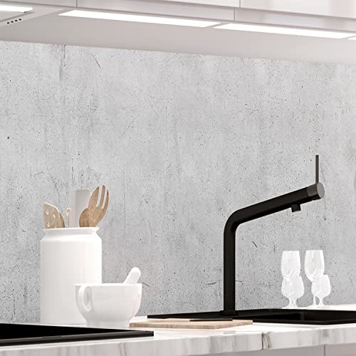 Stickerprofis Küchenrückwand Matt selbstklebend - BETON - 0.2mm Folie, zuschneidbar, Spritzschutz PRO 60 x 80cm Stickerprofis Küchenrückwand Matt selbstklebend - BETON - 0.2mm Folie, zuschneidbar, Spritzschutz PRO 60 x 80cm von StickerProfis