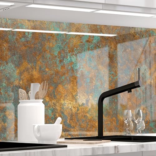 Stickerprofis Küchenrückwand hochglänzend selbstklebend - VINTAGE BRONZE - 1,8mm, Hartkunststoff, alle Untergründe, Spritzschutz, PREMIUM 60 x 280cm Stickerprofis Küchenrückwand hochglänzend selbstklebend - VINTAGE BRONZE - 1,8mm, Hartkunststoff, alle Untergründe, Spritzschutz, PREMIUM 60 x 280cm von StickerProfis