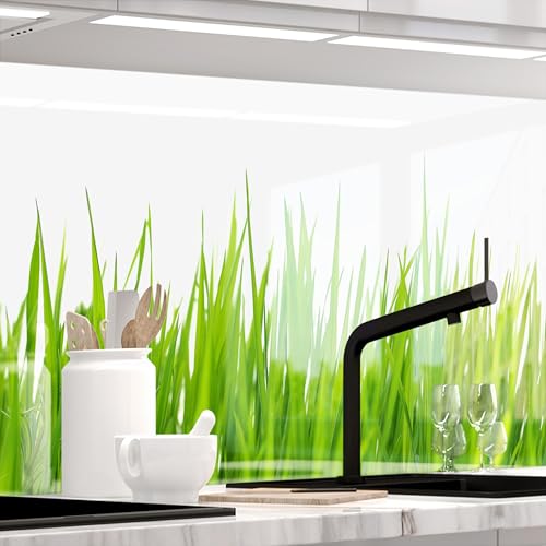 Stickerprofis Küchenrückwand hochglänzend selbstklebend - WIESEN GRAS - 1,8mm, Hartkunststoff, alle Untergründe, Spritzschutz, PREMIUM 60 x 400cm Stickerprofis Küchenrückwand hochglänzend selbstklebend - WIESEN GRAS - 1,8mm, Hartkunststoff, alle Untergründe, Spritzschutz, PREMIUM 60 x 400cm von StickerProfis
