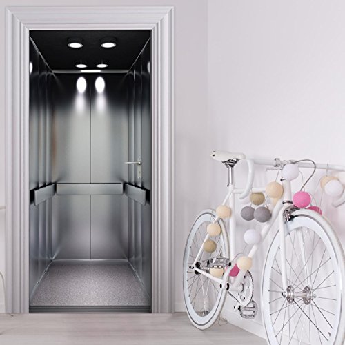 Stickerprofis Türtapete selbstklebend einteilig - AUFZUG - Tapete 3D Stickerprofis Türtapete selbstklebend einteilig - AUFZUG - Tapete 3D von StickerProfis