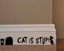 StickerStop Aufkleber Cat is Stupid, Vinyl, selbstklebend StickerStop Aufkleber Cat is Stupid, Vinyl, selbstklebend von StickerStop