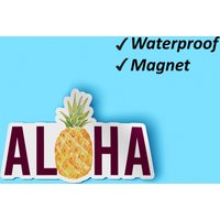 Aloha Magnete Pack | Mini Kühlschrank Magnet, Strand Druck, Reise-Geschenke, Reise-Magnete, Wasserdichte Magnete, Verblassen Resistent von Stickerbash