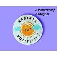 Radiate Positivity Magnete Bundle | Home Decor, Paradies, Geschenke Für Den Sommer, Magnete, Verblassen Resistente Wasserdicht von Stickerbash